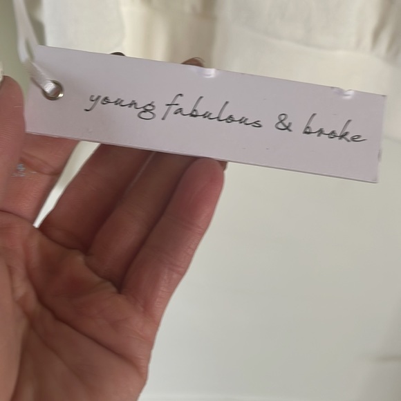 Young Fabulous & Broke Cream Sweater - Picture 4 of 8
